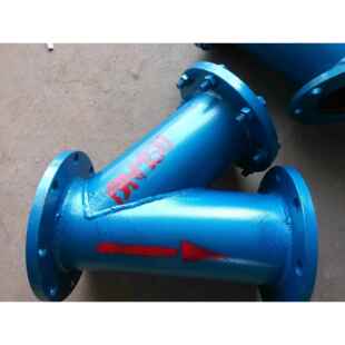 碳钢不锈钢DN600 16法兰管道除污器 大口径焊接Y型过滤器 GL4H
