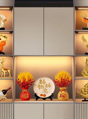 客摆厅酒柜装饰ZZH444品件奢家居创红意酒架摩天轮办公室轻桌面媛