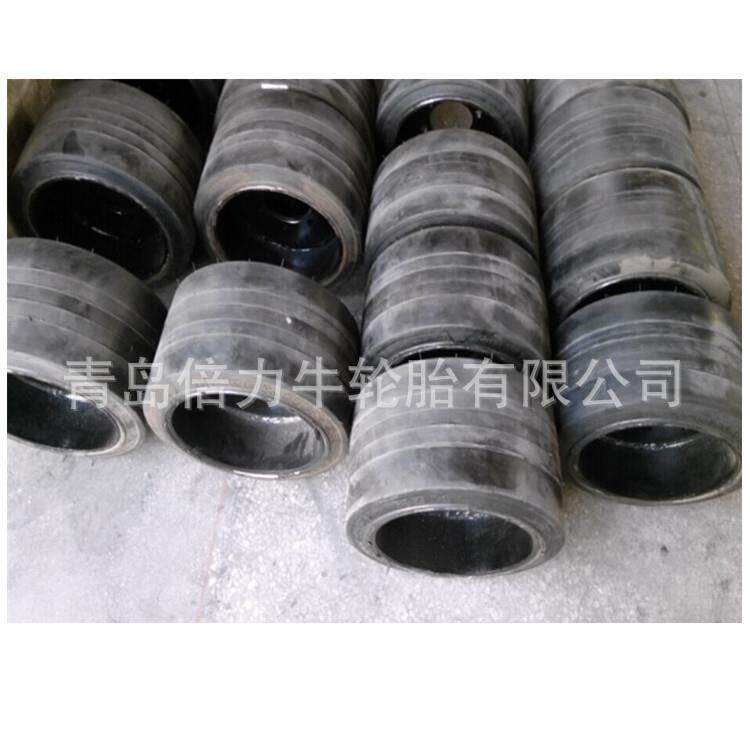 压配式实心轮胎15x8x11.25 16 1/4x7x11 1/41拖车平板车轮