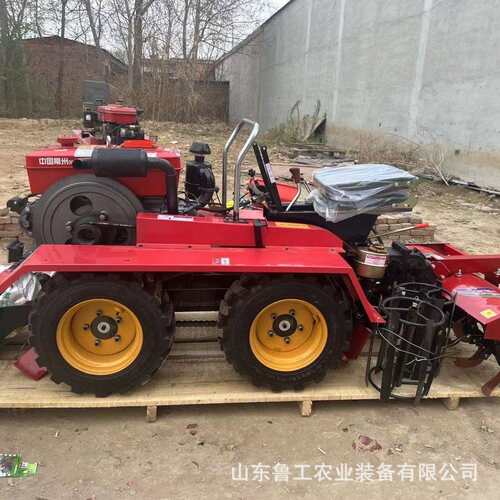 乘坐式履带微耕机农用水旱两用柴油机大棚果园翻土耕地播种旋耕机
