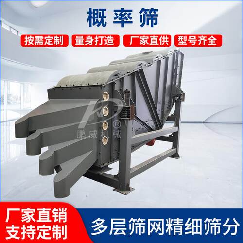 GLS型概率筛干粉砂浆概率筛石料过滤筛分机矿山震动筛筛分设备