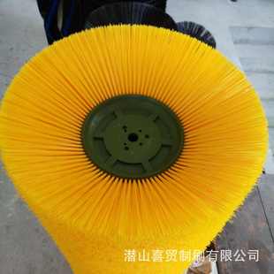 工业毛刷电动扫地车配件 环卫扫地机边刷滚刷扫地机刷盘清洁刷子