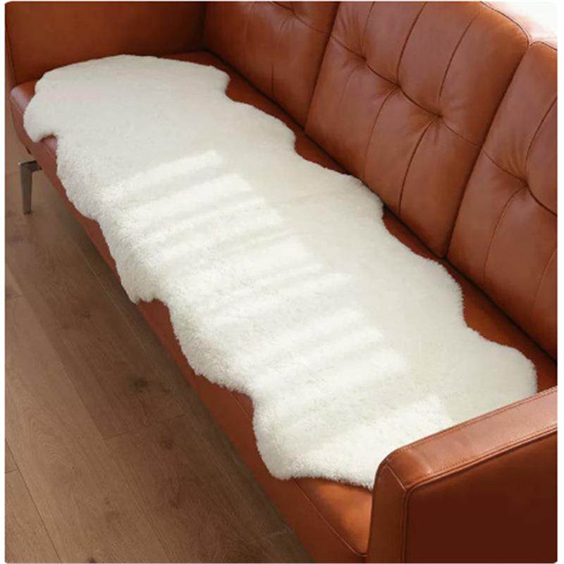 小沙卷毛羊毛沙发垫飘窗垫羊毛地毯客厅卧室羊毛坐垫短卷毛羊剪绒