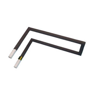 登封创威硅碳棒厂家 异型碳硅棒U型直角硅碳棒按需制造加热棒