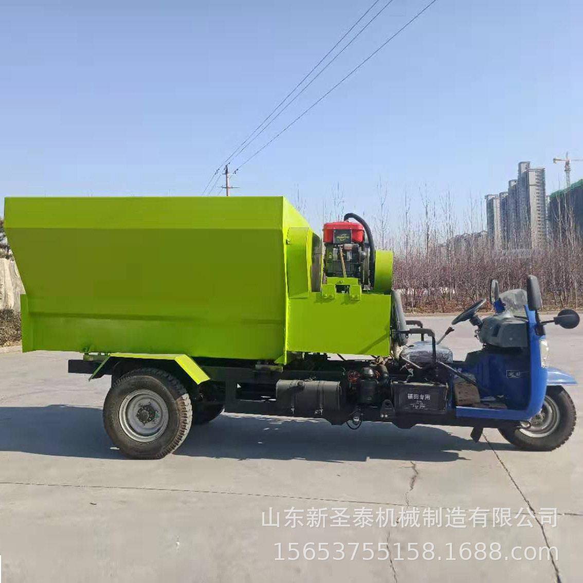 电动牛羊养殖撒料车电动撒料车养殖视频