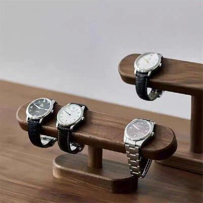 Upscale Watch Bracket Creative Home Decoration Wooden Watch