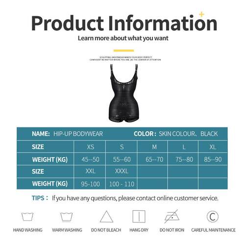 waist trainer body shaper slimming underwear corset butt lif