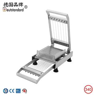 不锈钢生巧软糖松露等软性食物切割器手动巧克力分割烘培工具340