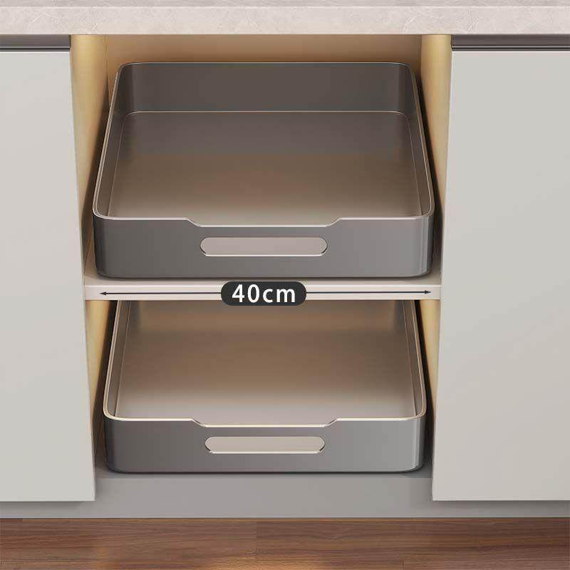 水槽置物架抽屉式抽拉收纳柜橱柜拉篮厨房调料盒带滑轨夹缝收纳箱,厨房/烹饪用具,抹布架/厨房清洁收纳架,淘宝优惠券,粉丝福利购,淘宝优惠卷