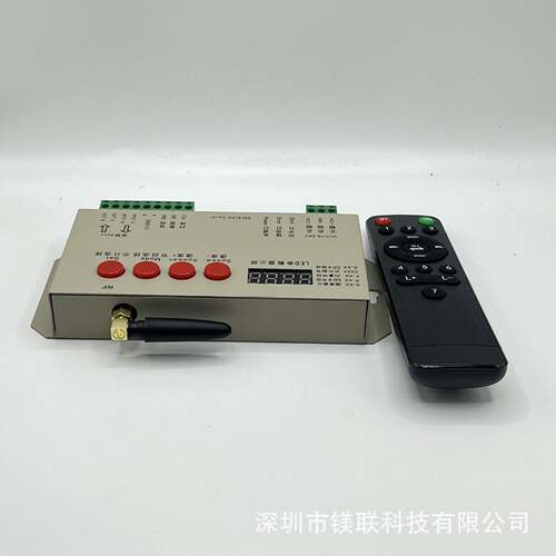 K-1000S 幻彩控制器全彩模组带SD卡RF遥控单路可编程led灯带