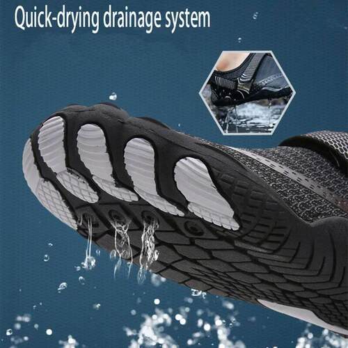 Unisex Aqua Shoes Quick Dry Beach Shoes Men Breathable Snea