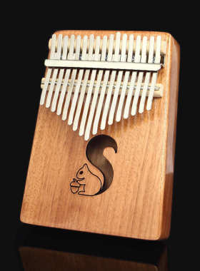 柯锐KERUS拇指琴 KALIMBA卡林巴琴 17音 初学者 琴谱桃花芯手指琴