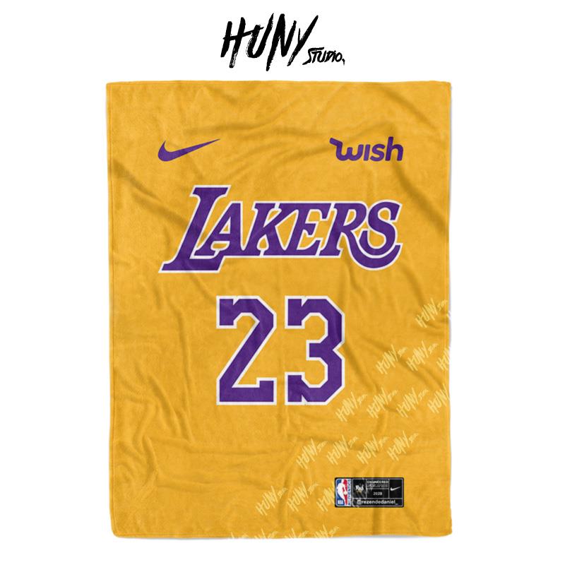 LeBron James勒布朗小皇帝詹姆斯篮球迷定制礼物空调被子毛毯床单