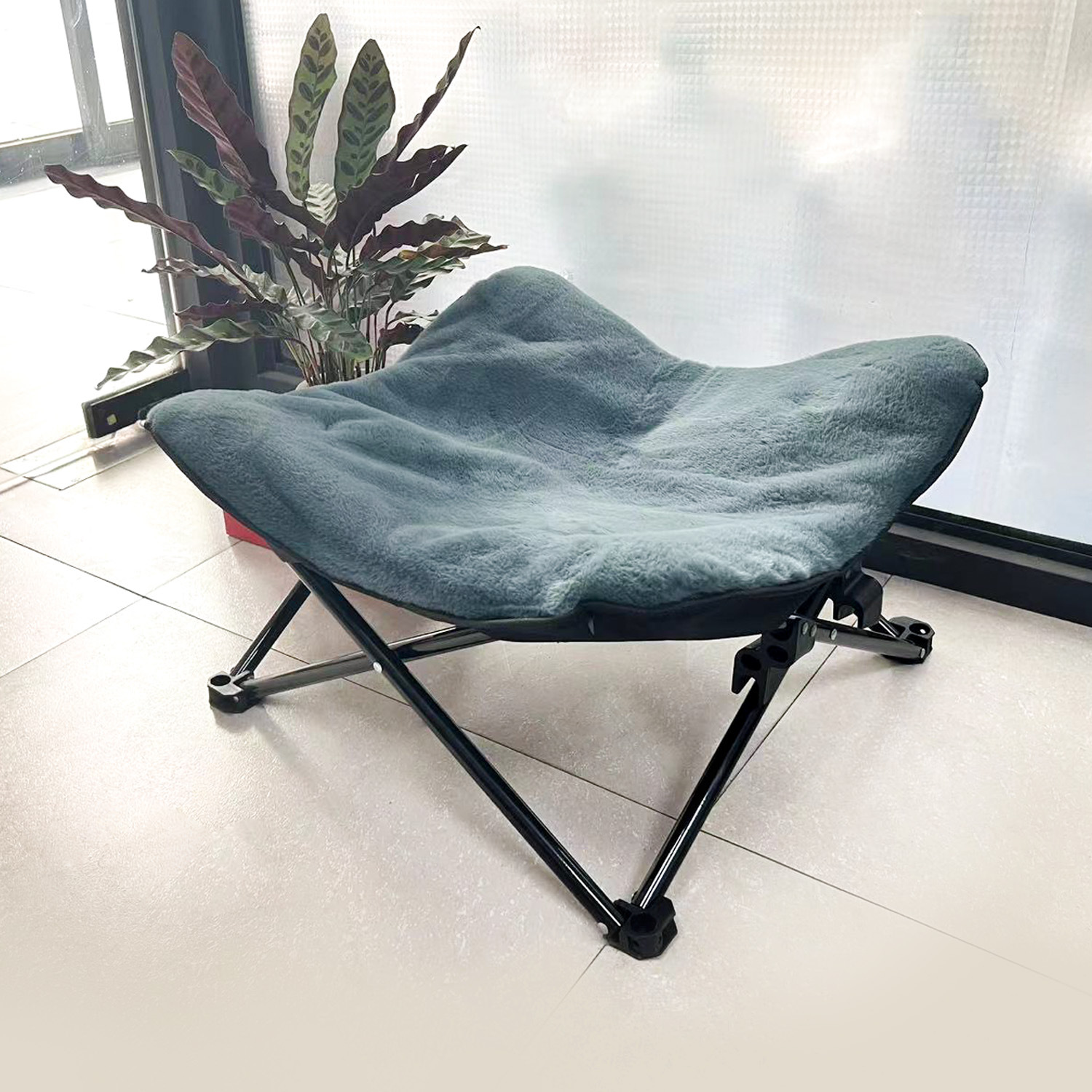 行军床跨境拆洗加厚毛绒猫狗垫子