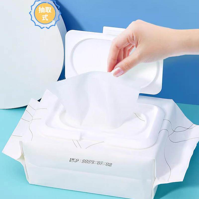 卸妆湿纸巾一次性卸妆纸巾片装唇脸深层清洁温和抽取式厚款脸部专