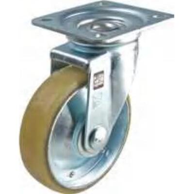 米思米防静电聚氨酯刹车脚轮CMGK-75100130150-K