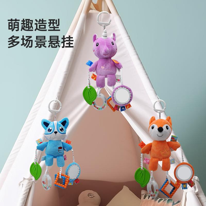 三个月宝宝玩具六月龄宝宝玩具新生婴儿推车挂件风铃宝宝床铃床挂