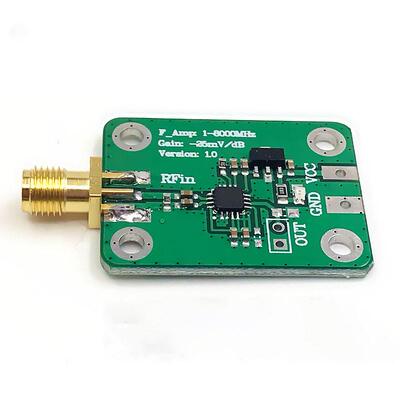 AD8318射频对数检波器 70dB RSSI测量 功率计（1-8000M Hz）