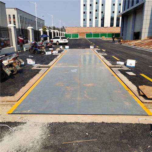 湘北衡器地用汽车衡3x16m字数式防作SCS-100T弊物联网电子地磅SSC