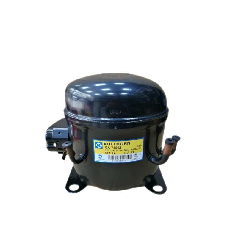 KK压缩机CA7459Z冷柜冰箱展示柜渔池制冷配件3/4匹全新原装中背压