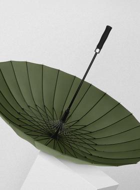 高档美度4骨自动雨伞s大2号加防风男士长柄务遮阳伞黑色蓝色M固商