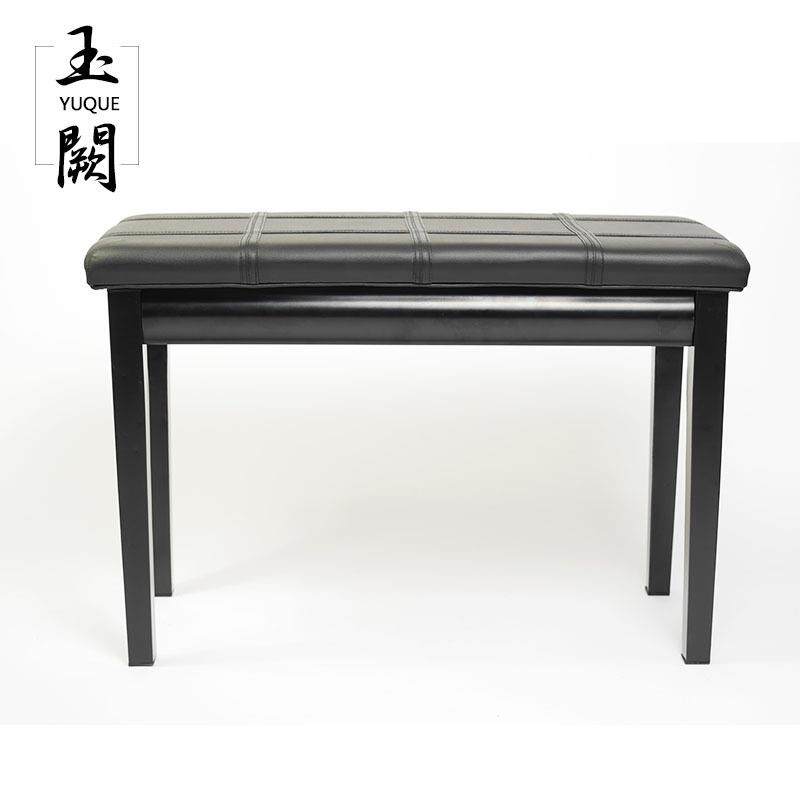 黑白色JBG带书箱高档双人电琴钢凳电色子琴凳61键88键钢琴凳子