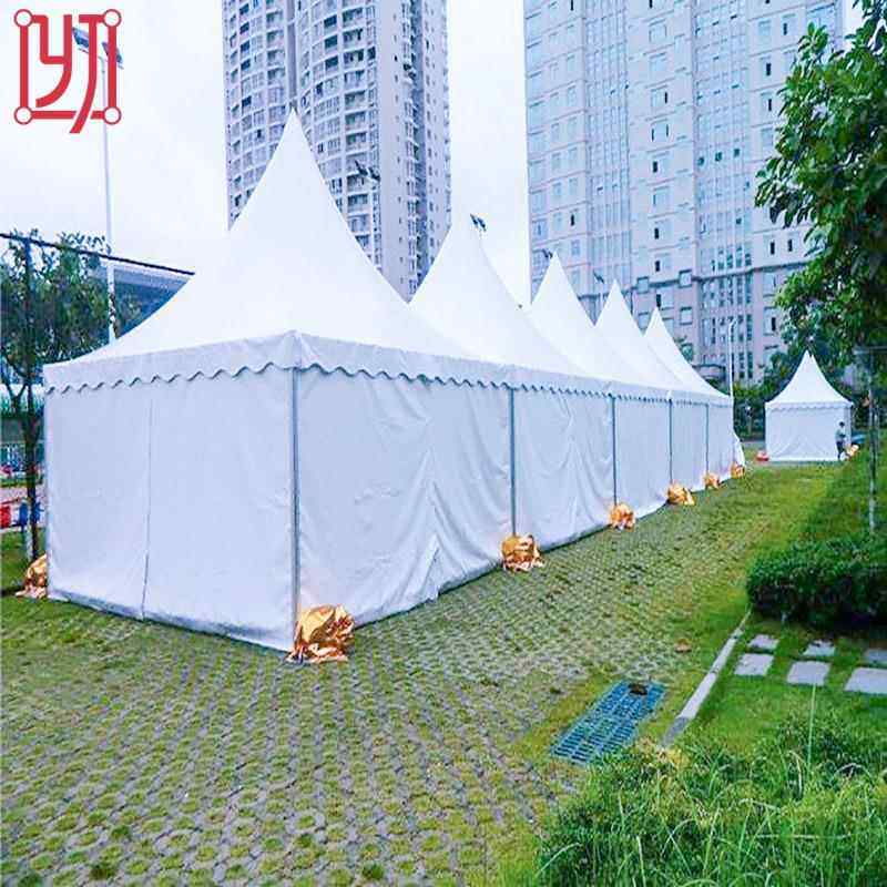 铝合金6X6锥顶篷房尖顶篷房pagodatent户外休闲草地活动篷房