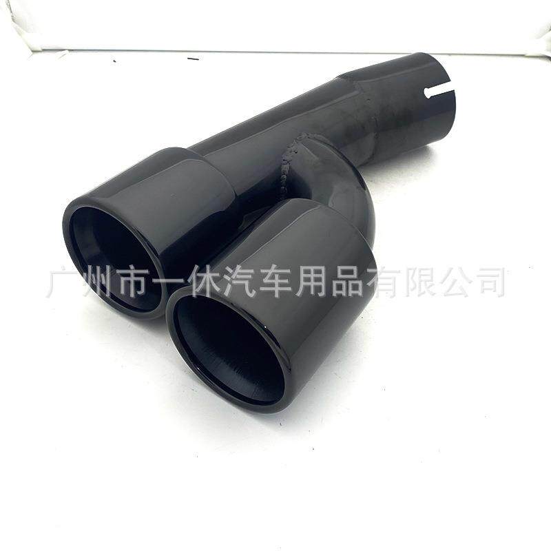 适用宝马3系F30F35 320 318排气管尾喉改装328单边双出一出二尾嘴