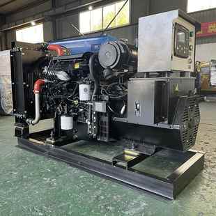 潍柴30低kwUFX发千电机组油30瓦工地应急家耗用柴油发电机