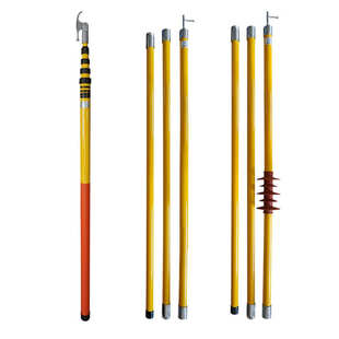 35kv电力挑线杆 高压令克棒绝缘棒拉闸杆 绝缘电工操作杆 定制