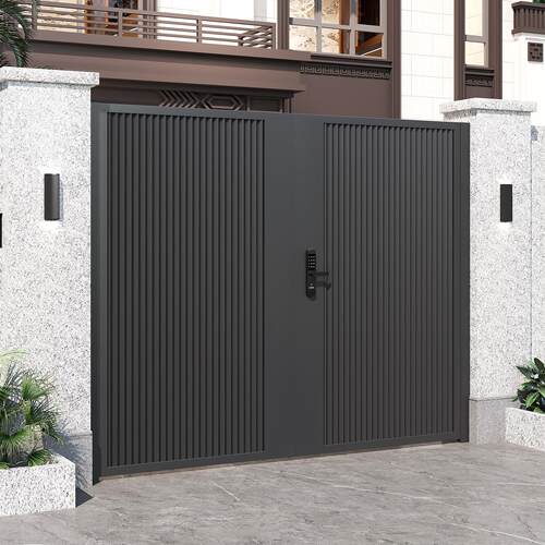 铝合金户外庭院门农村自建房大门别墅大门单开门铝艺院子大门