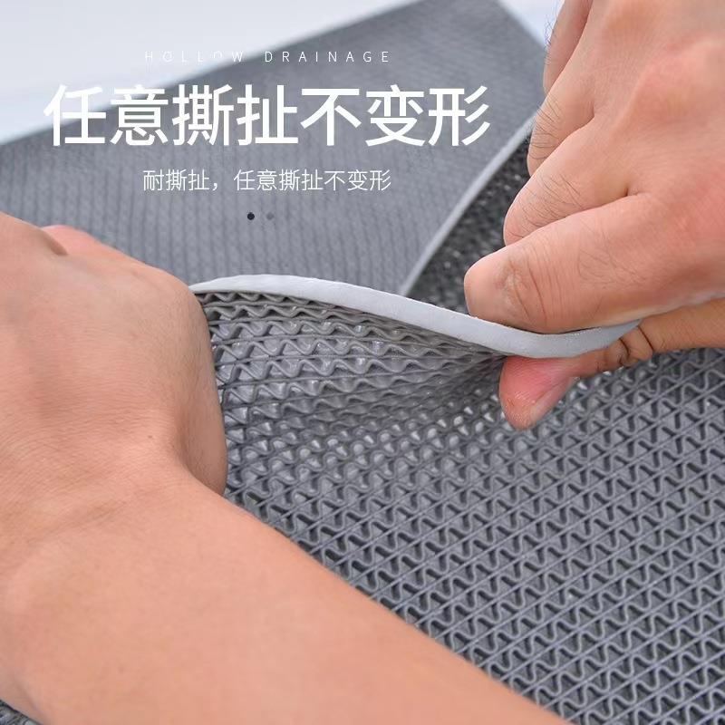 商用网门厅厕所走料廊浴室防垫镂空XBDD0612隔水加厚塑地毯s滑型