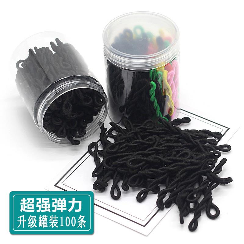 怀旧彩色橡胶圈高弹力捆绑弹力强劲鲜艳老式橡皮筋扎头发办公用品图片