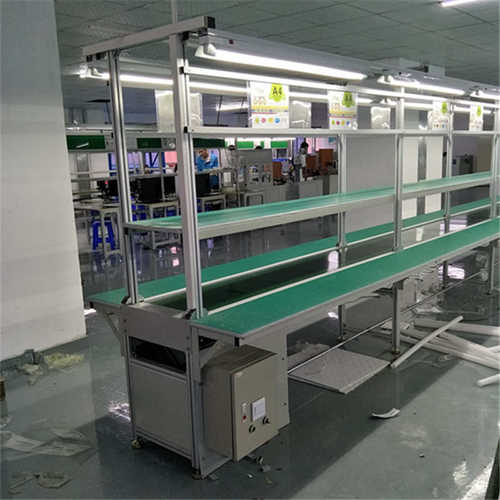 自动化输送皮带输送机插件厂家皮带链机位线流水线流水线飞倍速