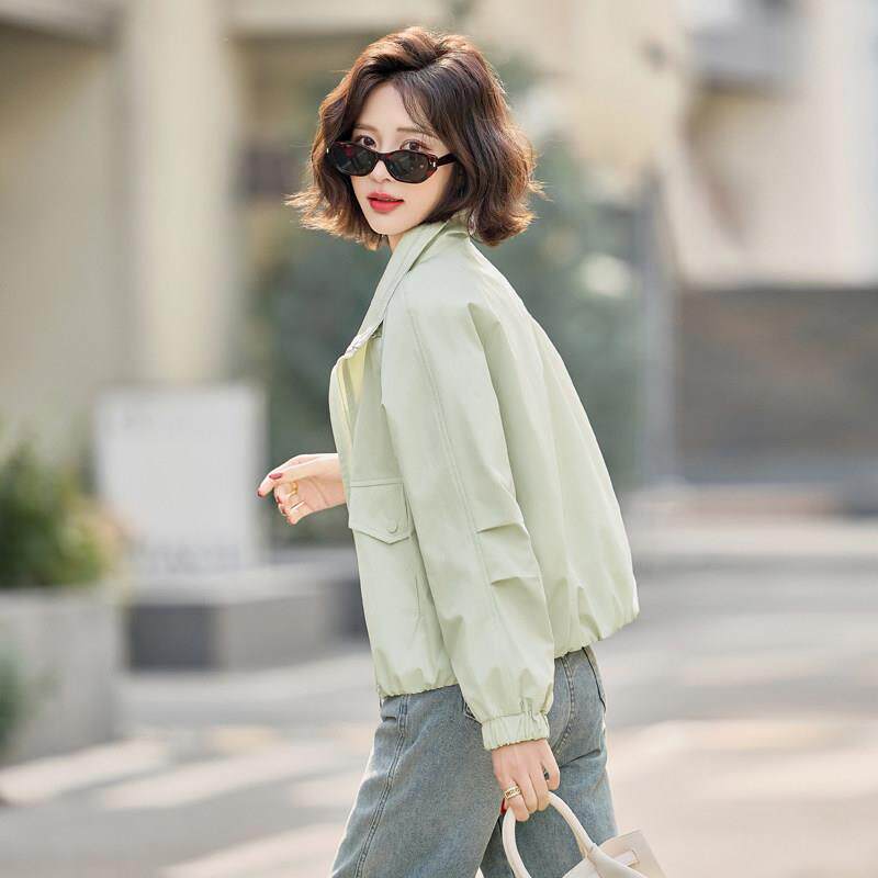 短外套女春夏秋季新款显瘦韩版时尚宽松上衣气质百搭小个子短外套