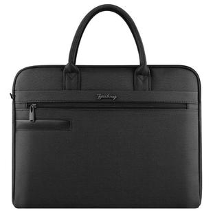 定制文件包商务手提拉链袋律师公文包男女加厚帆布电脑会议袋防水