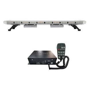 超薄频闪灯条LED长排爆闪警示灯1.18米8400 双喇叭