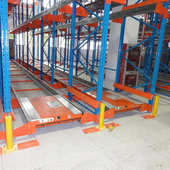 智能立体密集存储货架冷库食品穿梭贯通货架大型仓库通廊货架定制