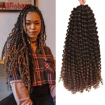 Passion Twist Crochet Braids Spring Twist Hair Extension接发