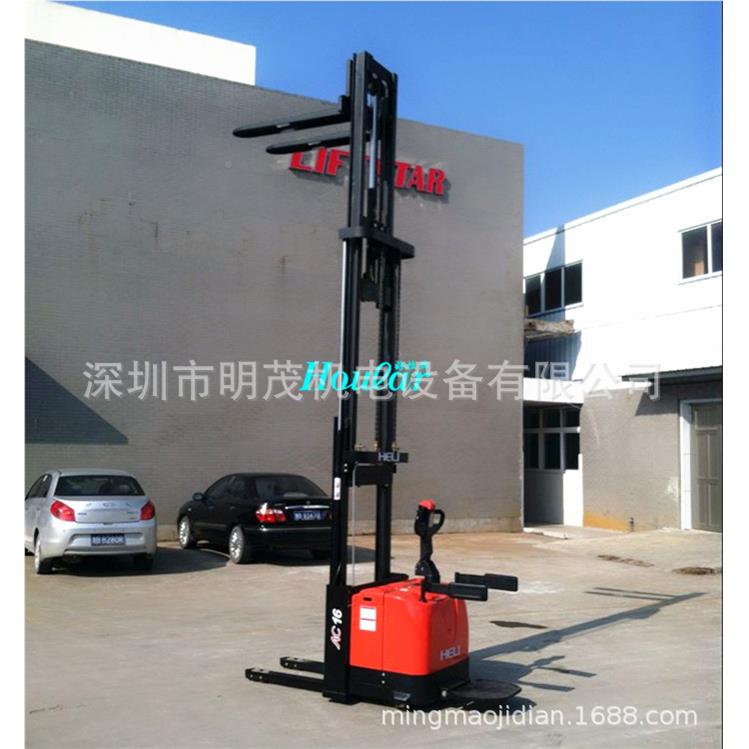 CD1车6-950带全转向全电动堆垛电动叉车自动堆高机1D.6t4.5米