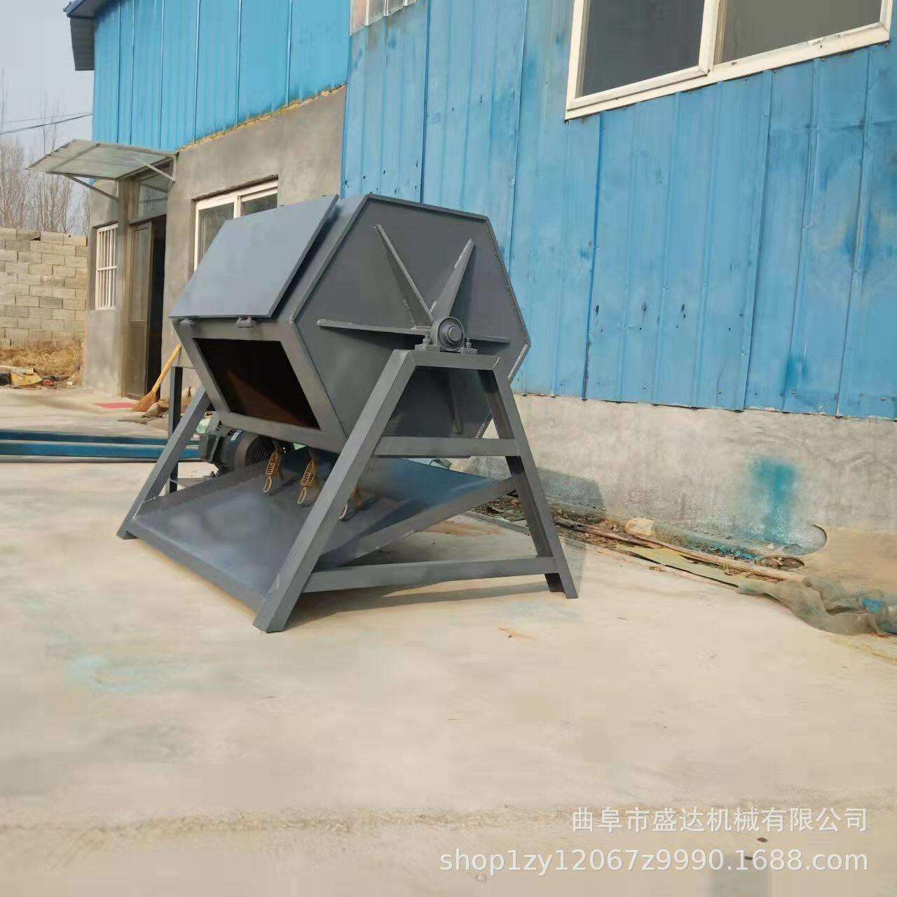 小型六角滚筒除锈机六角滚筒研磨图片旋转型机光机干抛抛式毛木质