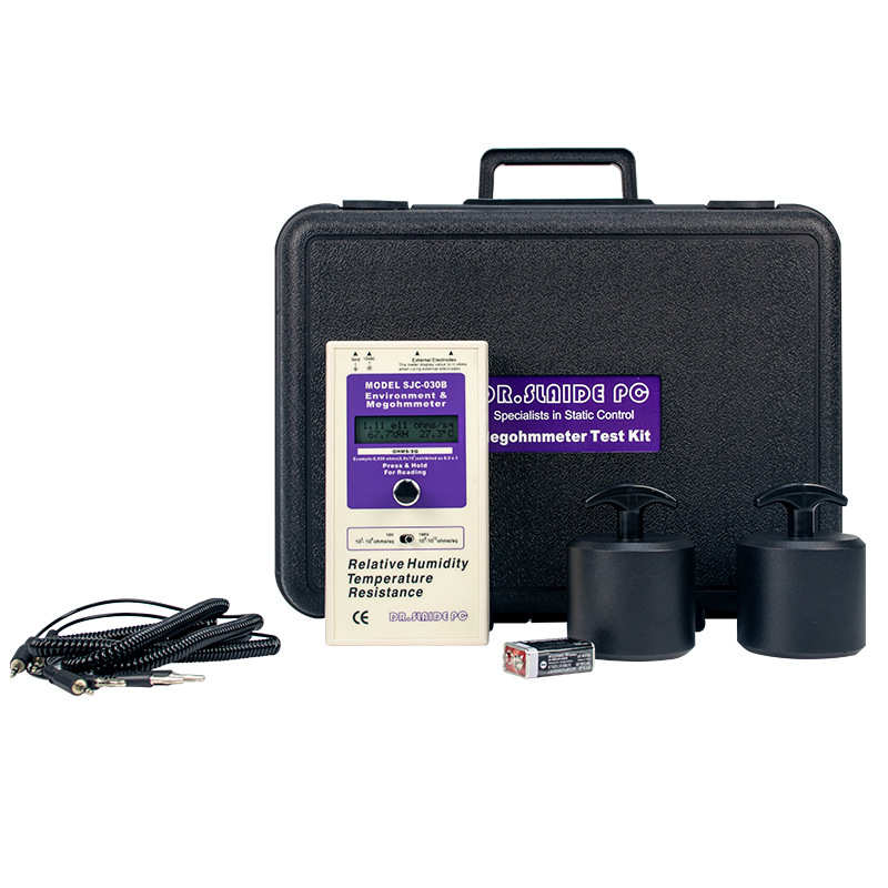 SJC-030B表面电阻测试仪重锤式防静电阻抗兆欧表数显防静电测试仪