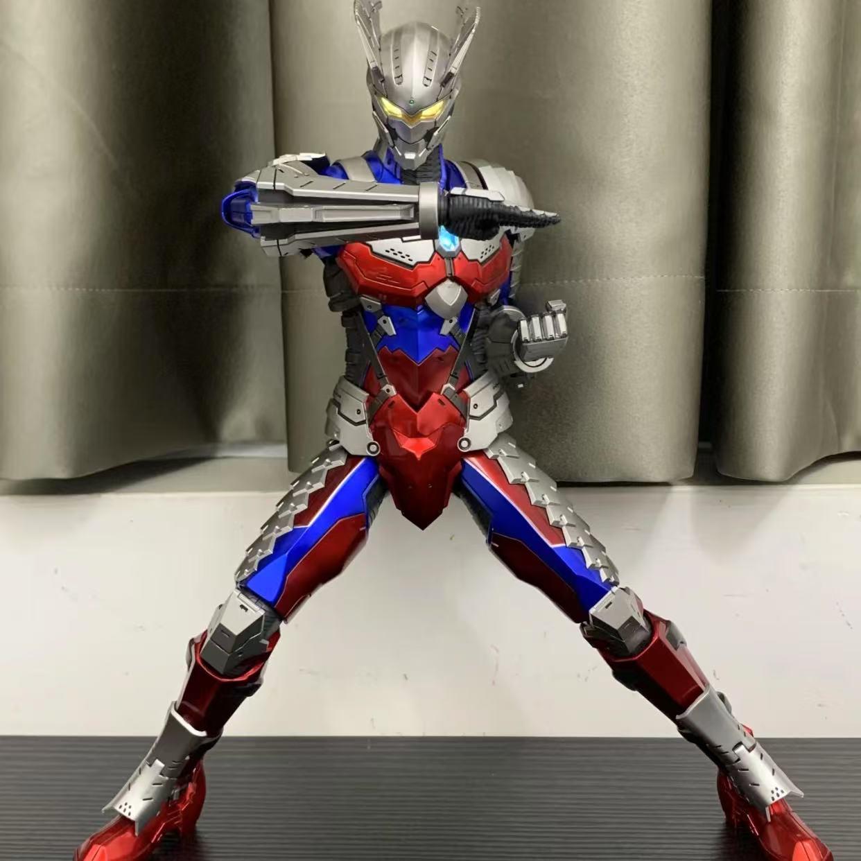 奥特曼机甲黄金手办经典变形玩具