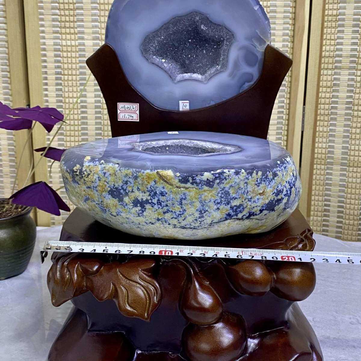 厂家批发天然巴西玛瑙聚宝盆摆件 洞玛瑙聚宝盆钱袋子开业礼品,家居饰品,装饰摆件,淘宝优惠券,粉丝福利购,淘宝优惠卷