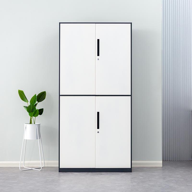 文件柜办公室资料案柜档钢带储锁物铁JQ-092皮制柜抽屉式财务凭证