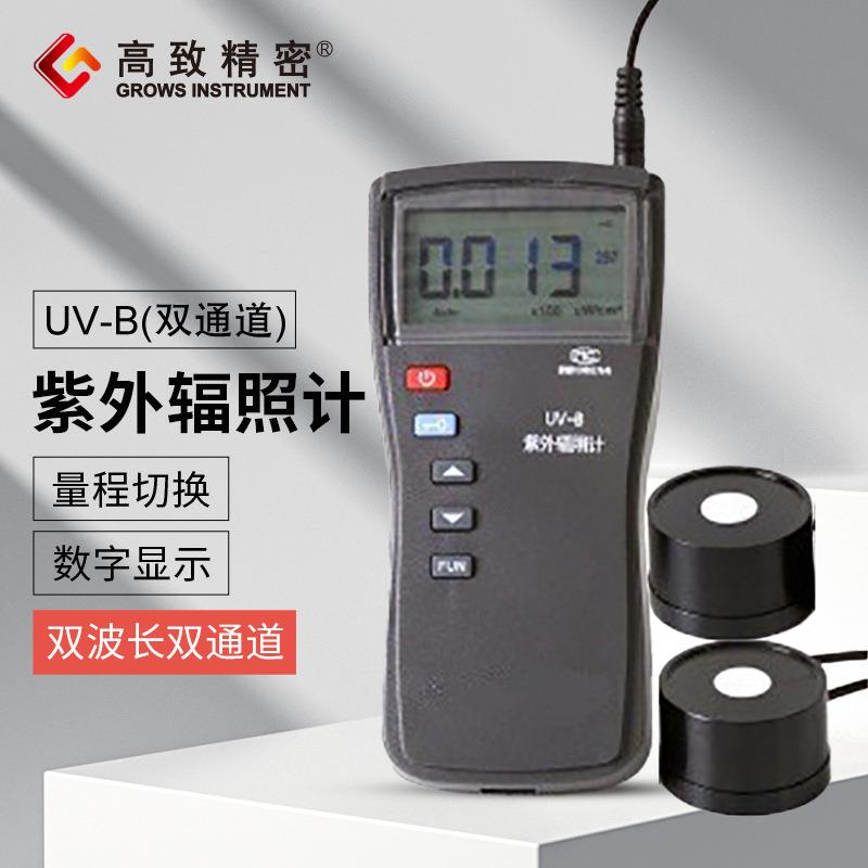 UV-B(双通道)紫外辐照计 紫外线强度检测双通道254nm和297nm