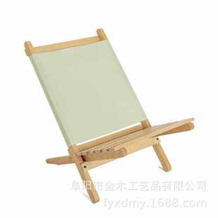 普沙滩椅户外休闲制造钓鱼木葵实木庭院榉折叠】椅阳台便携野营【