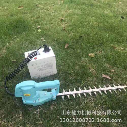 锂电绿篱机小型手持双刃背负式小型修枝剪修枝机园林修剪机绿篱机
