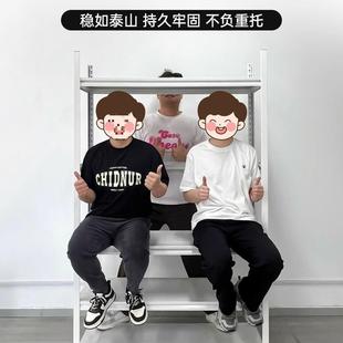 钢制货架置物多层地家用仓库AL100354阳台储落藏室架用杂物间商超