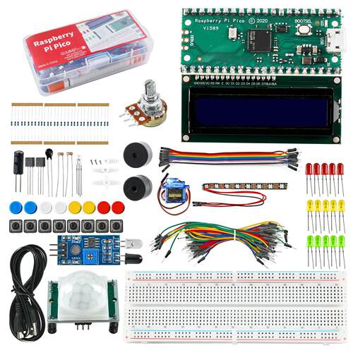 2040套件 树莓派Raspberry RPi PICO RP2040开发板套件 KIT套件